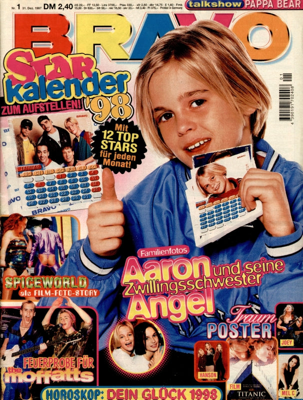 BRAVO Magazin 1998 – Alle Ausgaben einzeln als PDF-Download