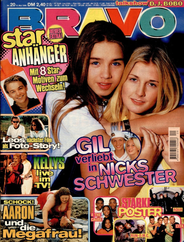 BRAVO Nr. 20 vom 14 mai 1998 – Titelseite: Gil Ofarim
