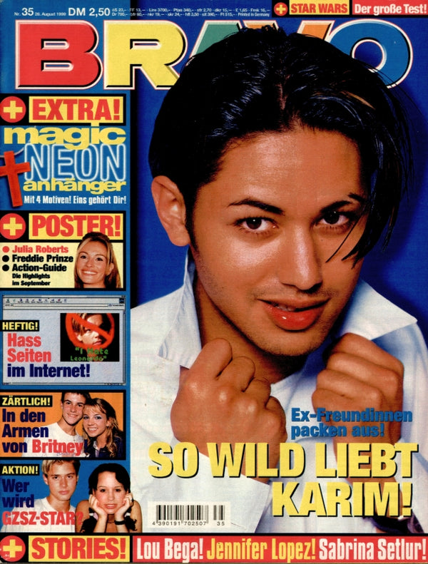 BRAVO Nr. 35 vom 26.08.1999 – Titelseite: Karim Maataoui
