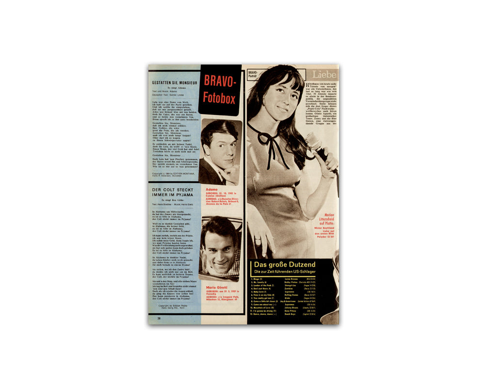 BRAVO - Alle SONGBOOKS der 1950er & 1960er Jahre zum Download