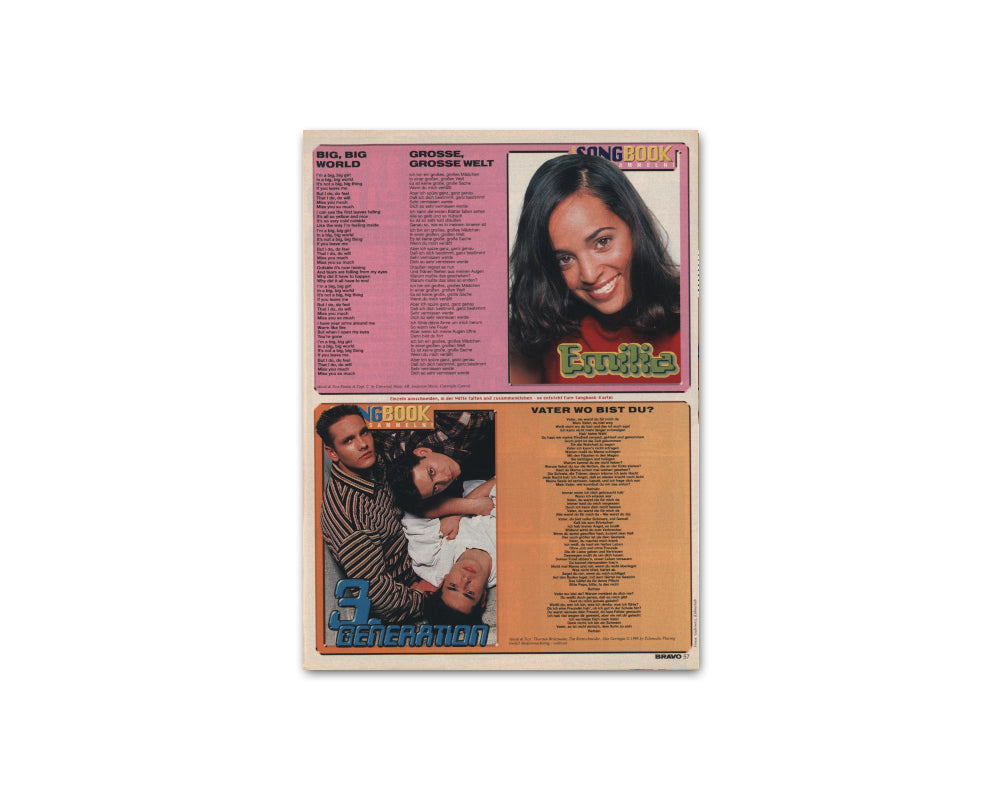 BRAVO - Alle SONGBOOKS der 1990er Jahre zum Download