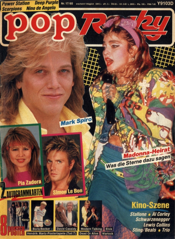 POP ROCKY - Alle Ausgaben des Jahres 1985 einzeln zum Download