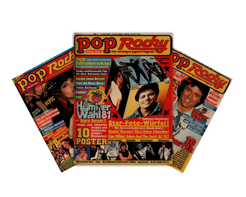 POP ROCKY - Alle Ausgaben des Jahres 1982 einzeln zum Download