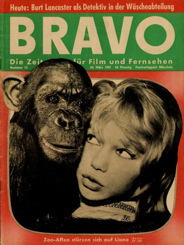 BRAVO Nr. 12 vom 24.03.1957 – Titelseite: Marion Michael