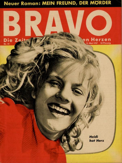 BRAVO Magazin - Alle Ausgaben von 1957 Nr. 19