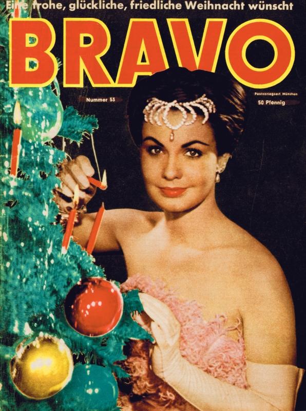 BRAVO Nr. 53 vom 24.12.1957 – Titelseite: Erika Remberg