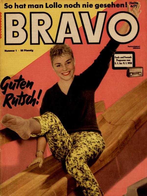 BRAVO Magazin - Alle Ausgaben von 1958 Nr. 01