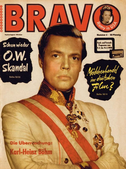 BRAVO Magazin - Alle Ausgaben von 1958 Nr. 06