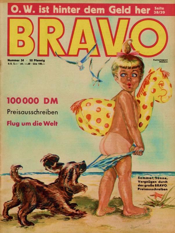 BRAVO Magazin - Alle Ausgaben von 1958 Nr. 34