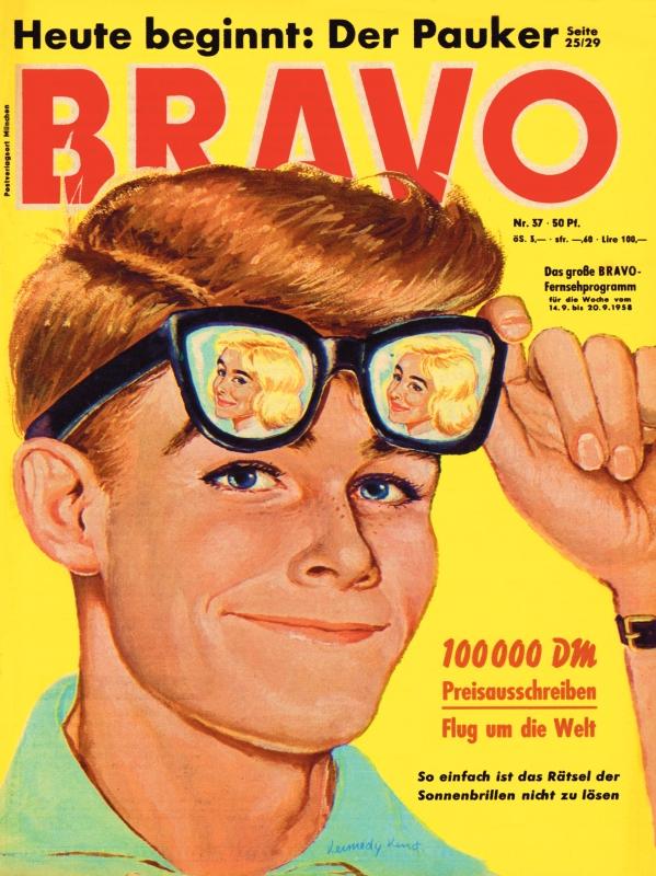 BRAVO Nr. 37 vom 09.09.1958 – Titelseite: dessin