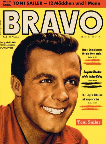BRAVO Magazin - Alle Ausgaben von 1959 Nr. 06