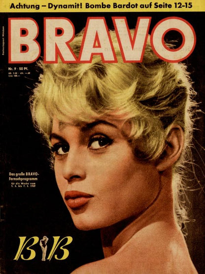 BRAVO Magazin - Alle Ausgaben von 1959 Nr. 09