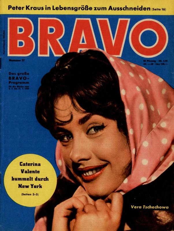 BRAVO Magazin - Alle Ausgaben von 1959 Nr. 27