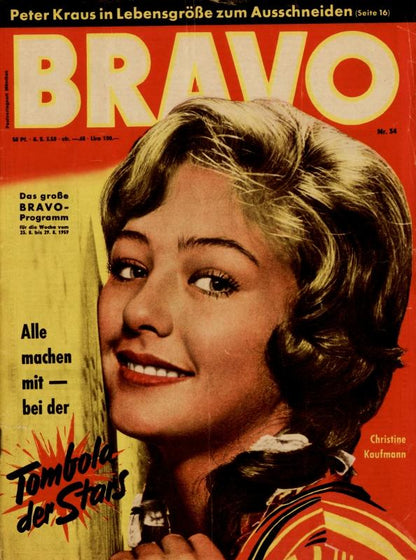 BRAVO Magazin - Alle Ausgaben von 1959 Nr. 34