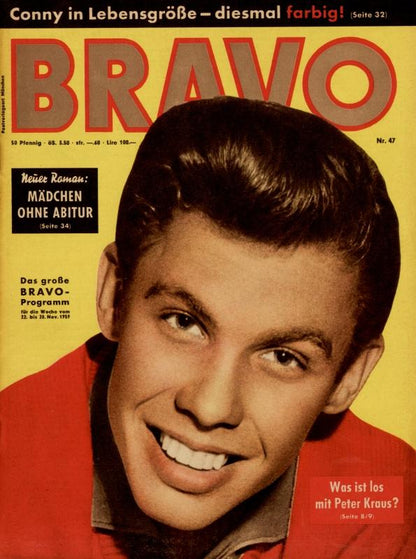 BRAVO Magazin - Alle Ausgaben von 1959 Nr. 47