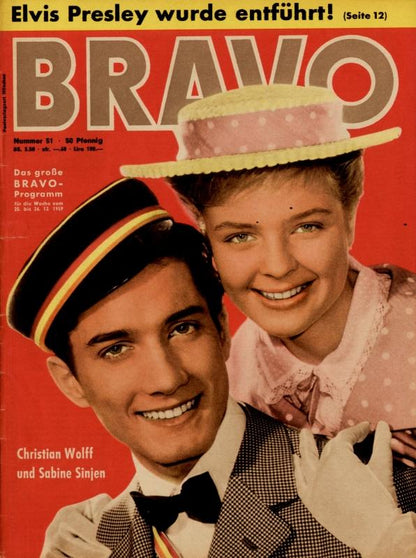BRAVO Magazin - Alle Ausgaben von 1959 Nr. 51