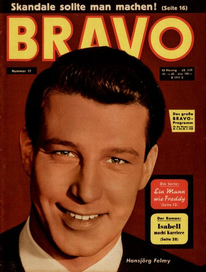 BRAVO Magazin - Alle Ausgaben von 1960 Nr. 17