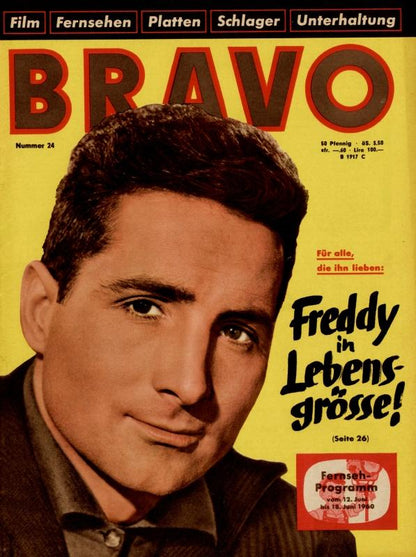 BRAVO Magazin - Alle Ausgaben von 1960 Nr. 24
