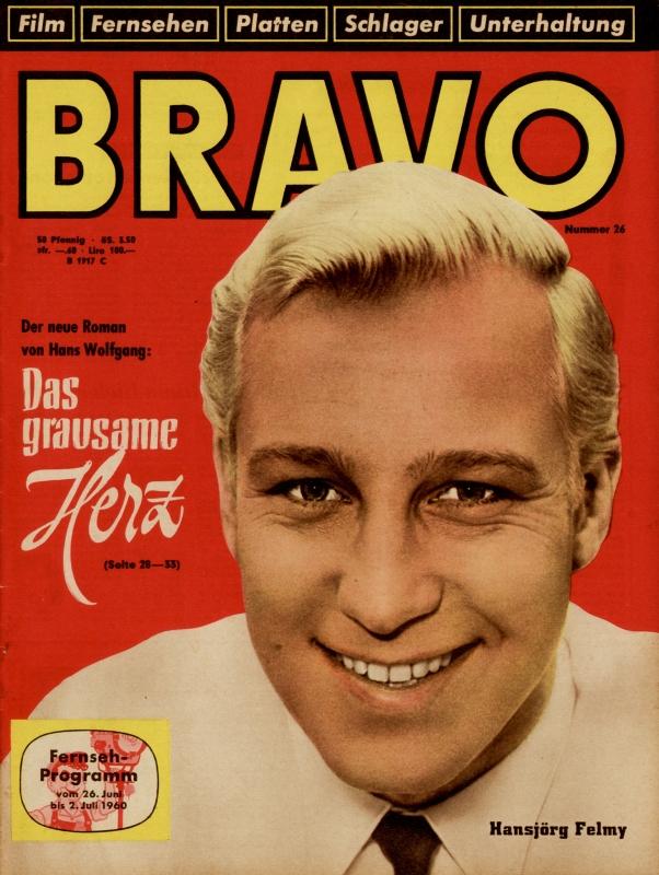 BRAVO Magazin - Alle Ausgaben von 1960 Nr. 26