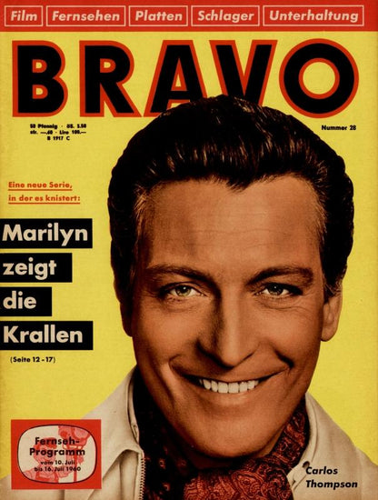 BRAVO Magazin - Alle Ausgaben von 1960 Nr. 28