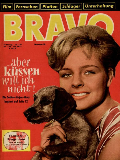 BRAVO Magazin - Alle Ausgaben von 1960 Nr. 35