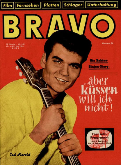BRAVO Magazin - Alle Ausgaben von 1960 Nr. 36
