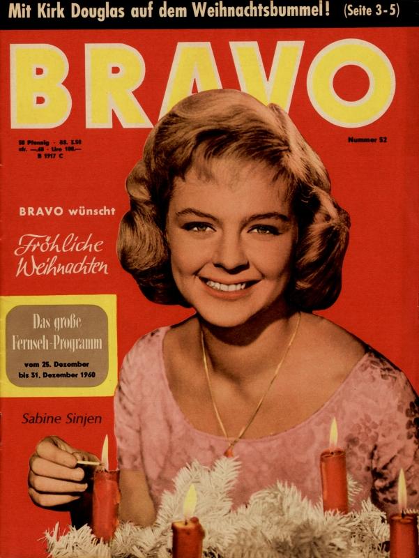 BRAVO Magazin - Alle Ausgaben von 1960 Nr. 52
