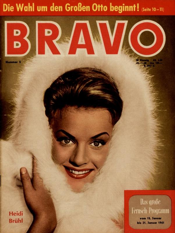 BRAVO Magazin - Alle Ausgaben von 1961 Nr. 03