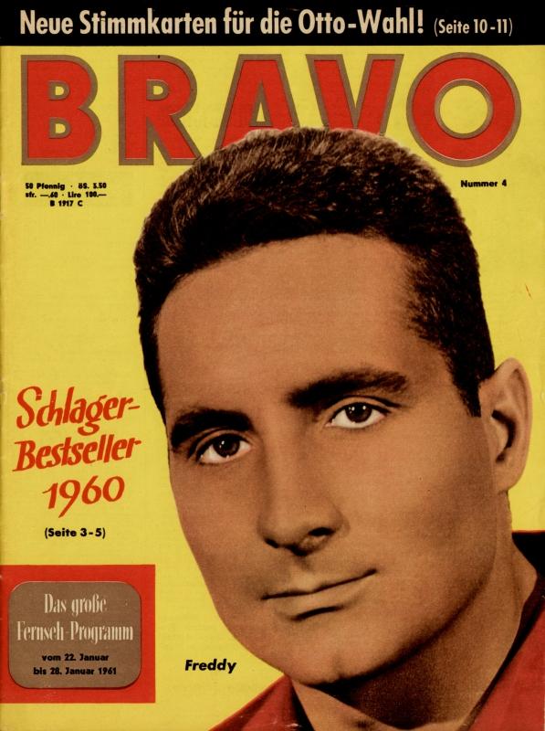 BRAVO Magazin - Alle Ausgaben von 1961 Nr. 04