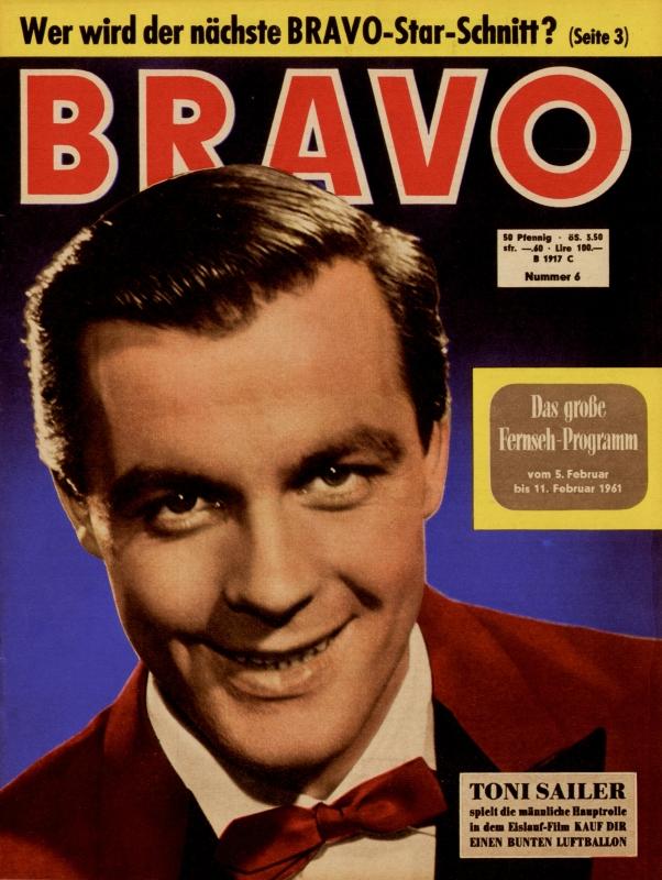 BRAVO Magazin - Alle Ausgaben von 1961 Nr. 06