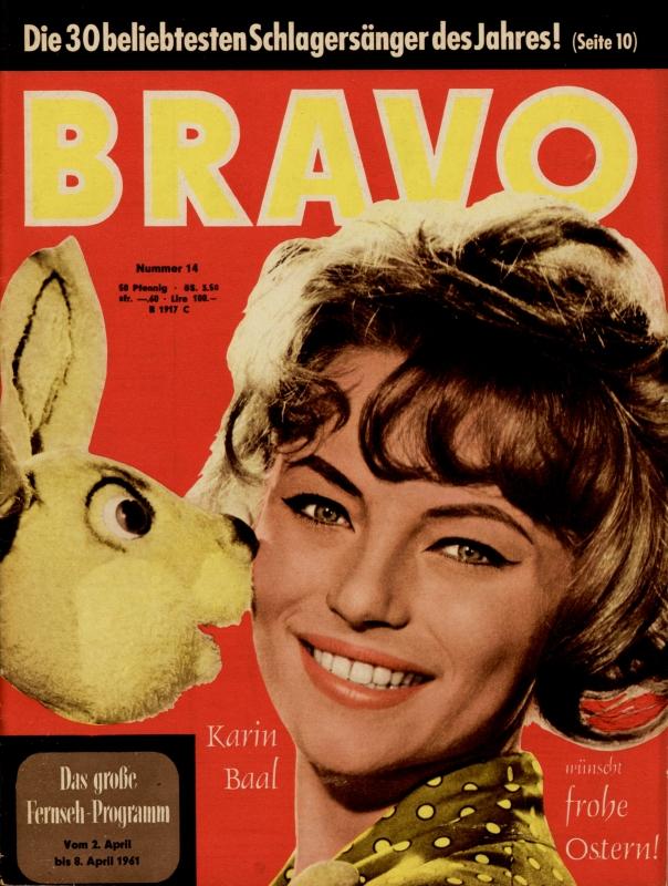 BRAVO Magazin - Alle Ausgaben von 1961 Nr. 14