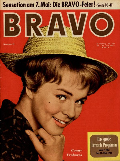 BRAVO Magazin - Alle Ausgaben von 1961 Nr. 19