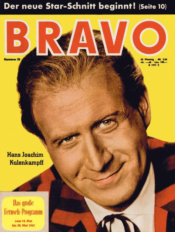 BRAVO Nr. 20 vom 09.05.1961 – Titelseite: Hans-Joachim Kulenkampff
