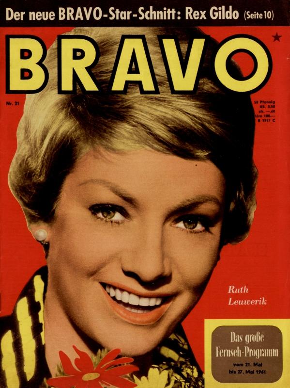 BRAVO Magazin - Alle Ausgaben von 1961 Nr. 21