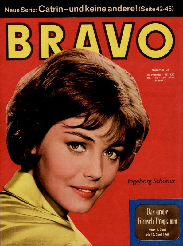 BRAVO Magazin - Alle Ausgaben von 1961 Nr. 23