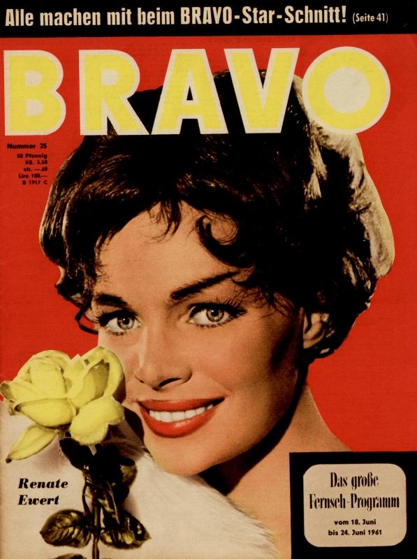 BRAVO Magazin - Alle Ausgaben von 1961 Nr. 25