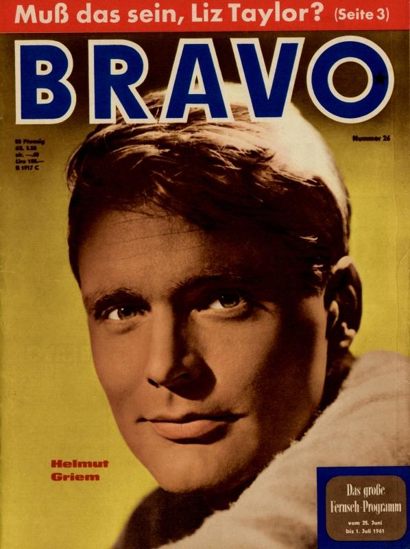 BRAVO Magazin - Alle Ausgaben von 1961 Nr. 26