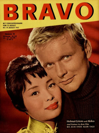 BRAVO Magazin - Alle Ausgaben von 1961 Nr. 33