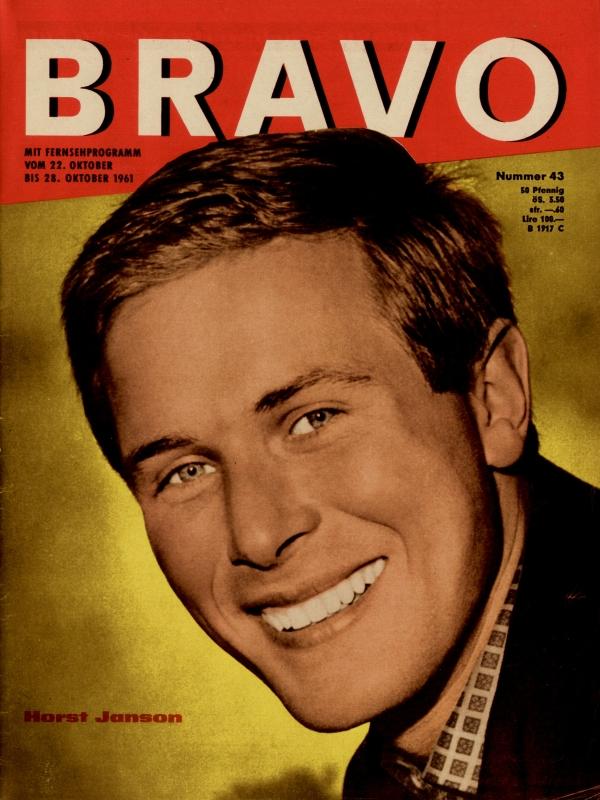 BRAVO Magazin - Alle Ausgaben von 1961 Nr. 43