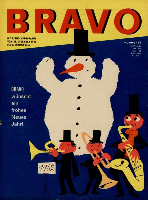 BRAVO Magazin - Alle Ausgaben von 1961 Nr. 53