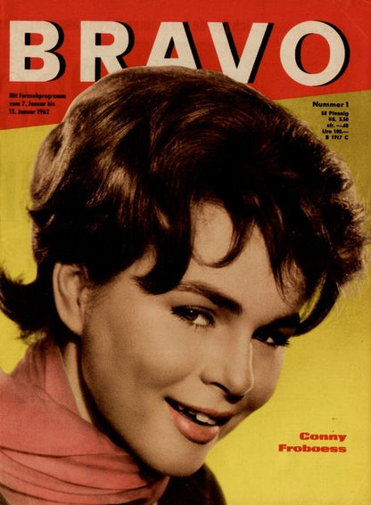 BRAVO Magazin - Alle Ausgaben von 1962 Nr. 01