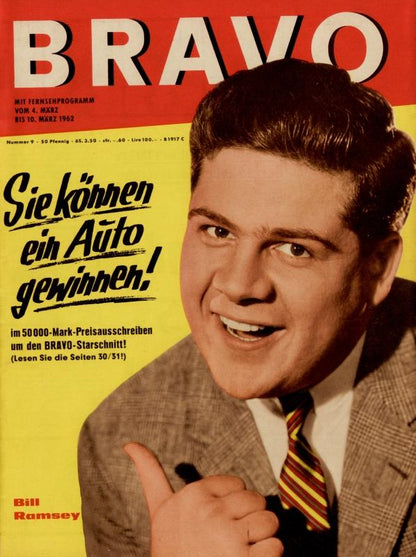 BRAVO Magazin - Alle Ausgaben von 1962 Nr. 09
