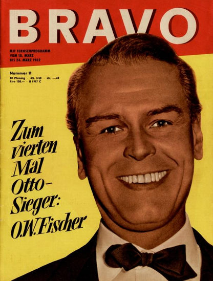 BRAVO Magazin - Alle Ausgaben von 1962 Nr. 11