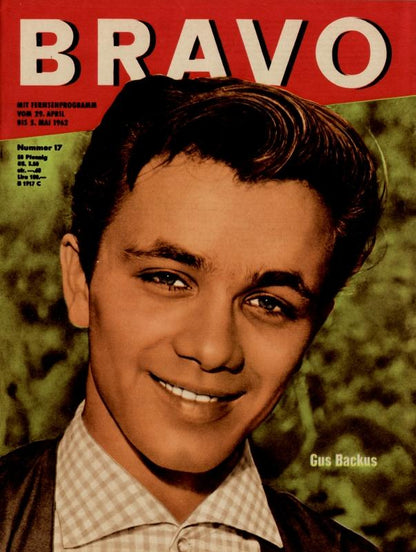 BRAVO Magazin - Alle Ausgaben von 1962 Nr. 17