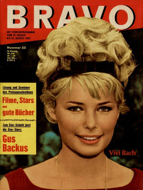 BRAVO Magazin 1962 – Alle Ausgaben einzeln als PDF-Download – Nr. 33
