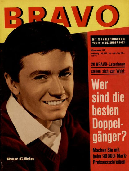BRAVO Magazin - Alle Ausgaben von 1962 Nr. 48