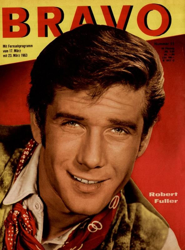 BRAVO Nr. 11 vom 12 mars 1963 – Titelseite: Robert Fuller