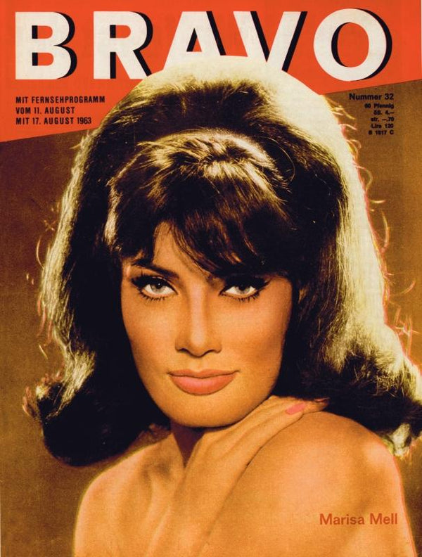 BRAVO Nr. 32 vom 6 août 1963 – Titelseite: Marisa Mell
