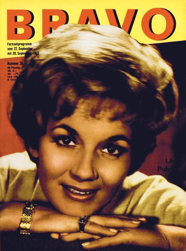 BRAVO Nr. 38 vom 17 septembre 1963 – Titelseite: Liselotte Pulver