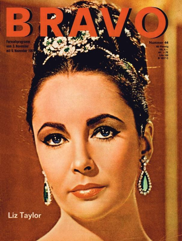 BRAVO Nr. 44 vom 29 octobre 1963 – Titelseite: Élisabeth Taylor